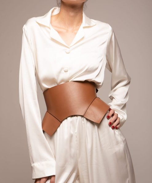 Ceinture en Cuir lisse